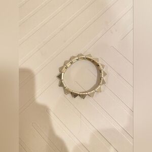 Forever 21 Gold Spike Stretch Bracelet
